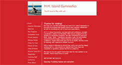 Desktop Screenshot of hiltonheadislandgymnastics.com